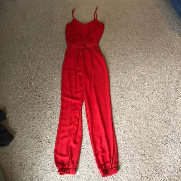 tj maxx red jumpsuit